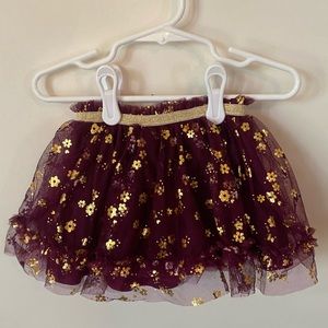 Girl’s Wonder Nation Floral Tulle Skirt